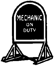 Mechanic on Duty Clip Art