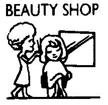Free Clip Art - Barber and Beauty 2