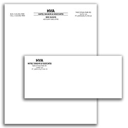 Matching Letterhead and Envelope 16