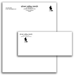 Matching Letterhead and Envelope 17